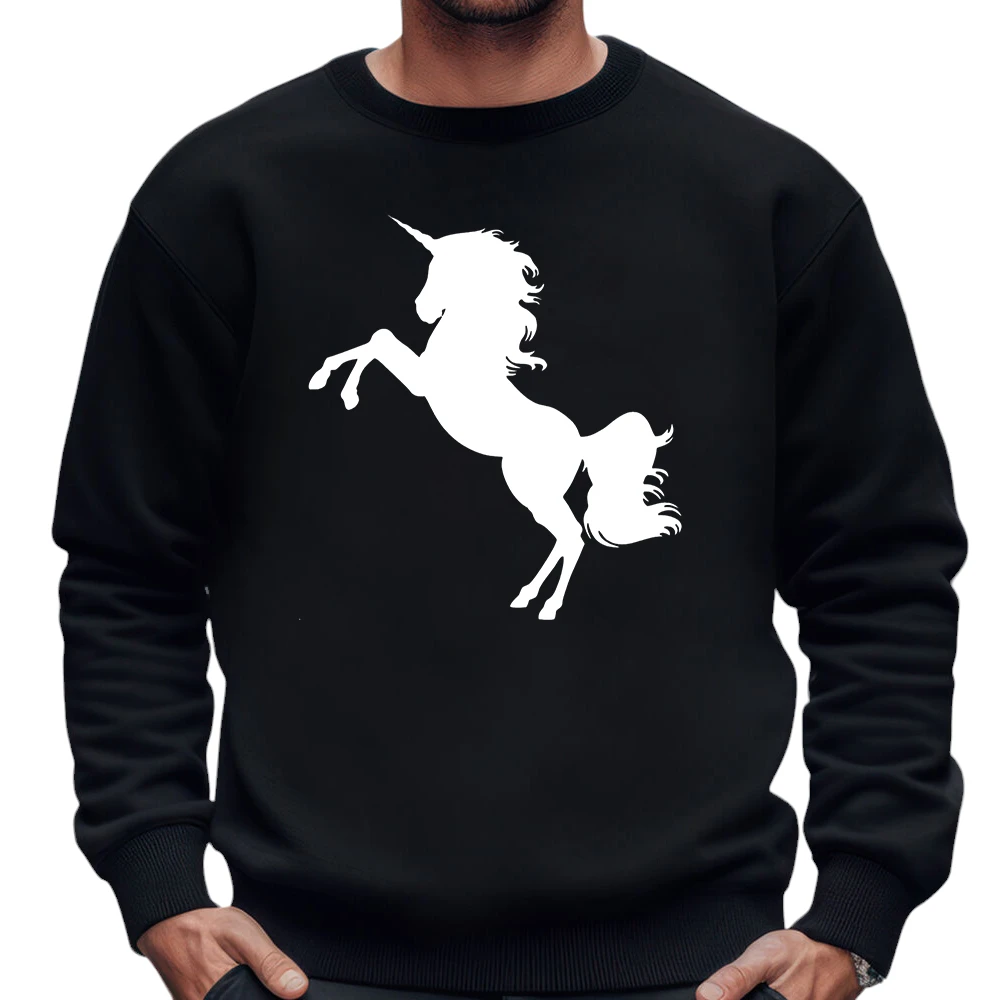 Mythical Unicorn Sweatshirt - Black Mythical Unicorn Sweatshirt - Black