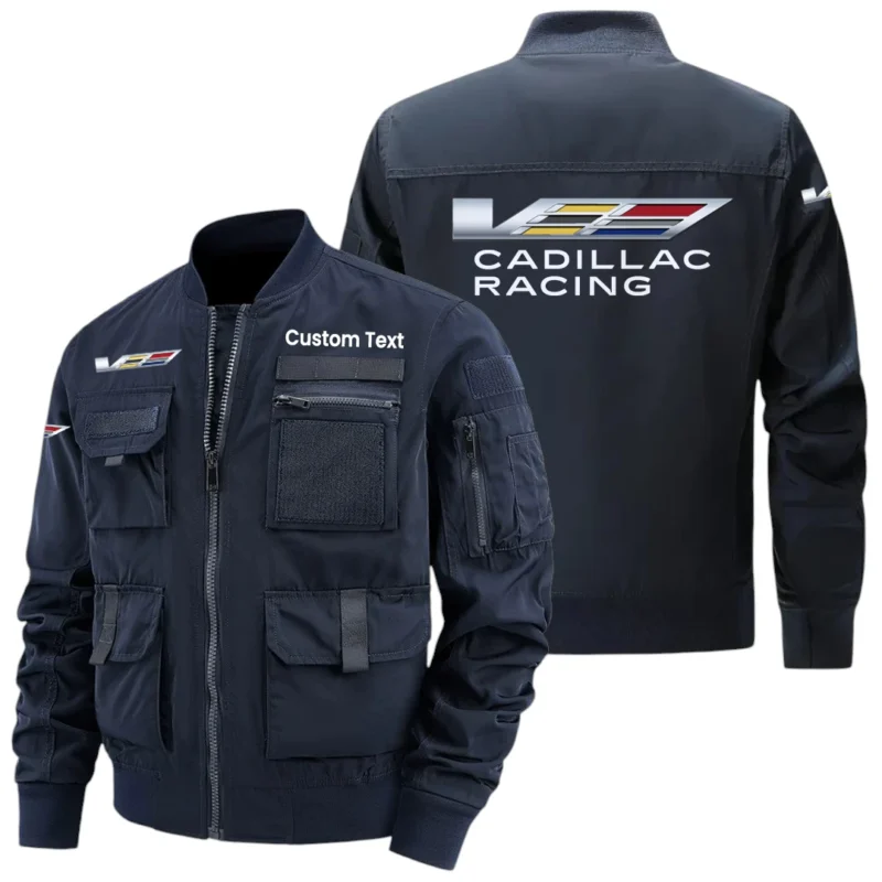 Cadillac Racing Exclusive Logo Jacket X Baseball Collar Style Multiple ...