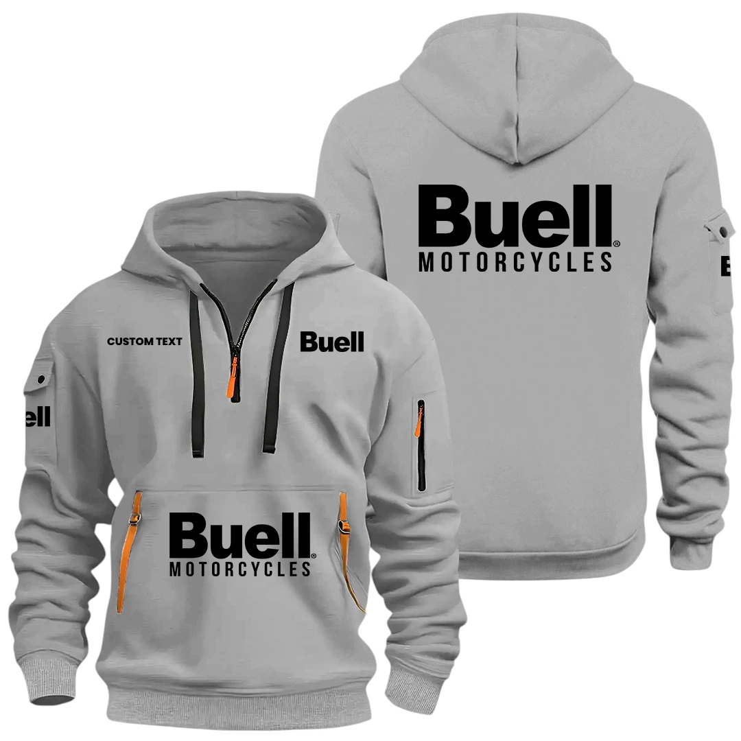 Buell Motorcycles Half Zip Hoodie, Sports Hooded Multi-Pockets, Custom Name HIDI060325Y25QZ2HBUM Buell Motorcycles Half Zip Hoodie, Sports Hooded Multi-Pockets, Custom Name HIDI060325Y25QZ2HBUM