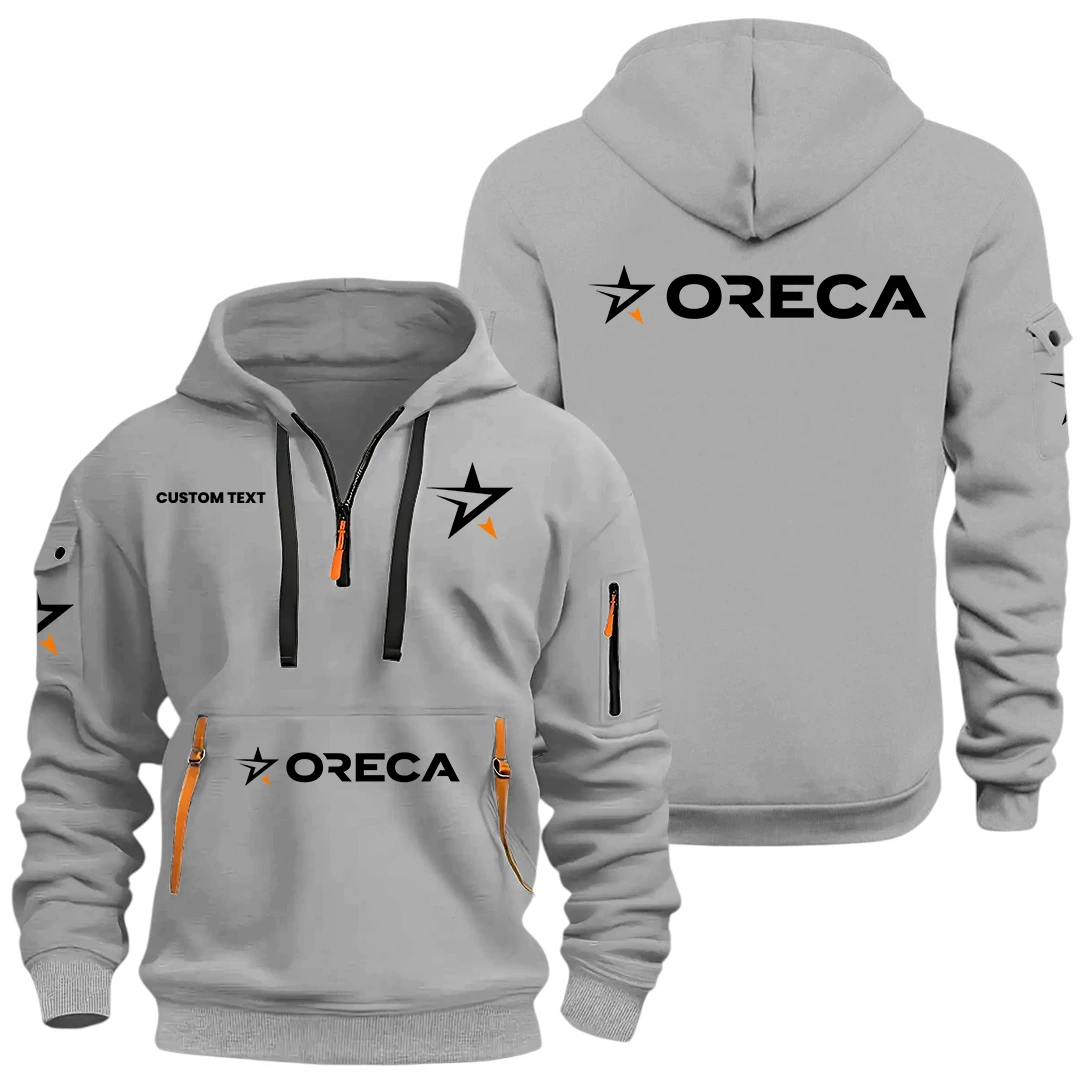 Oreca Racing Team Half Zip Hoodie, Sports Hooded Multi-Pockets, Custom Name HIDI060325Y25QZ2HORT Oreca Racing Team Half Zip Hoodie, Sports Hooded Multi-Pockets, Custom Name HIDI060325Y25QZ2HORT