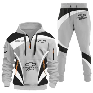 Chrysler Half Zip Hoodie x Long Pants Set All-over Print, Custom Name HIDI120325Y26QZ3HCHR