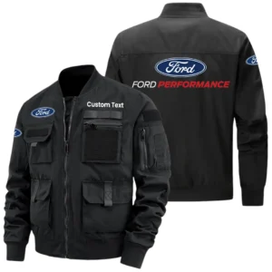 Ford Performance Racing Exclusive Logo Jacket x Baseball Collar Style Multiple Pockets Outdoor Jacket Custom Name HIHI180325Y40JCXFOP