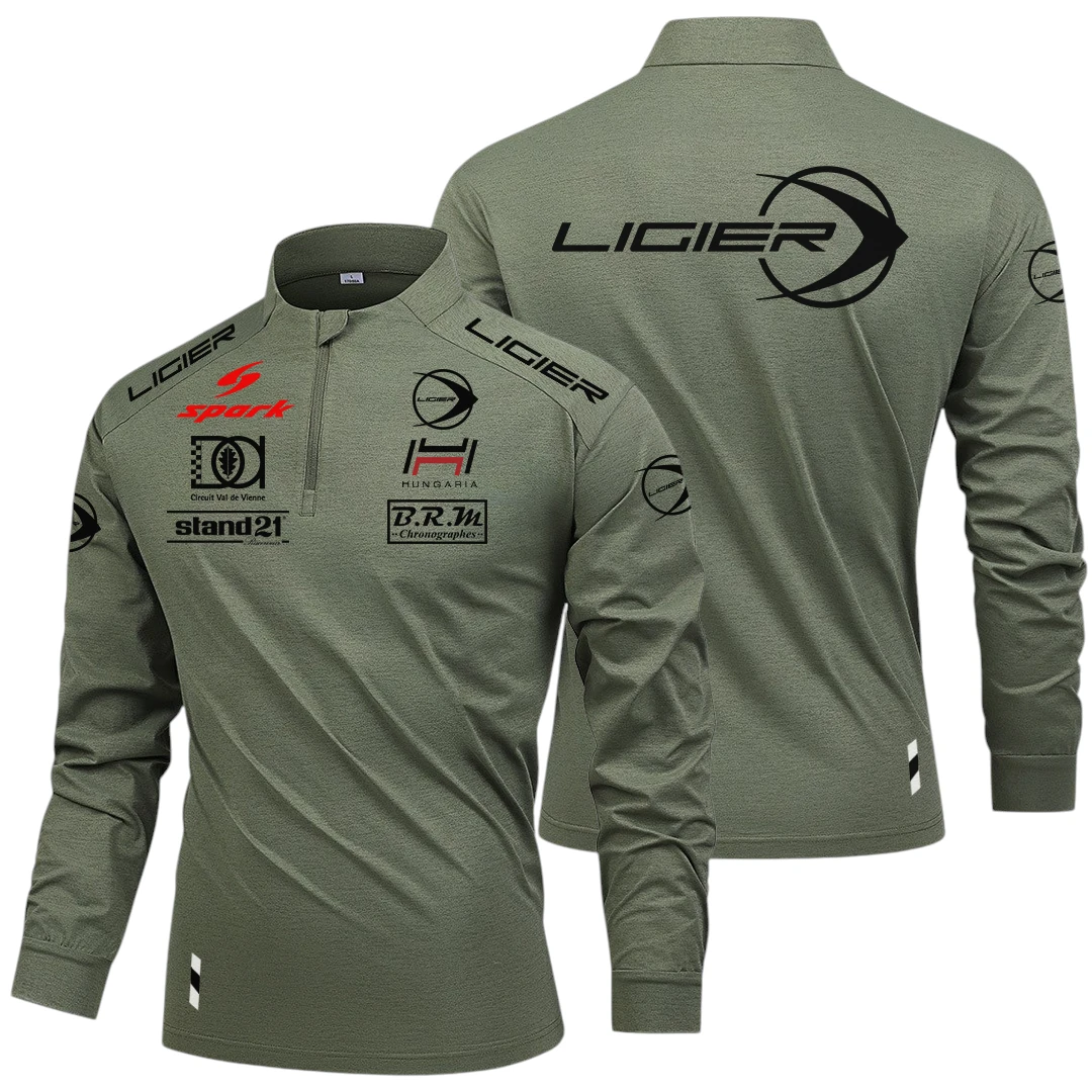 Ligier Automotive Racing Limited 2025 Long Sleeve Shirt, Stand Collar Quarter Zip-up HIDI250325Y49LMT05LIA Ligier Automotive Racing Limited 2025 Long Sleeve Shirt, Stand Collar Quarter Zip-up HIDI250325Y49LMT05LIA