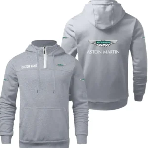 Aston Martin Quarter Zip Hoodie, Sports Hoodie Custom Name TN270325Y50HZ44CT1ASM