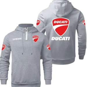 Ducati Quarter Zip Hoodie, Sports Hoodie Custom Name TN270325Y50HZ44CT3DMH