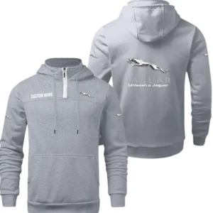 Jaguar Cars Quarter Zip Hoodie, Sports Hoodie Custom Name TN280325Y50HZ44CT1JAG