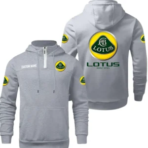 Lotus Cars Quarter Zip Hoodie, Sports Hoodie Custom Name TN290325Y50HZ44CT1LOT