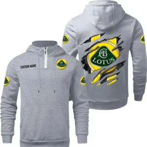 Lotus Cars Quarter Zip Hoodie, Sports Hoodie Custom Name TN290325Y50HZ44CT2LOT