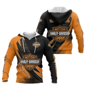 Harley Davidson Motorcycle Limited 2025 Pullover Hoodie All Over Print Gift For Cars Fans, Custom Name HG240425Y2PHDCT1HDM