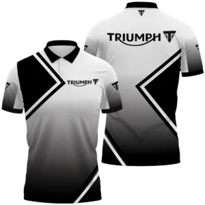 Triumph Motorcycles Polo Shirt All Over Print Gift For Sports Fans, Custom Name HIHI110425Y3PLTRM