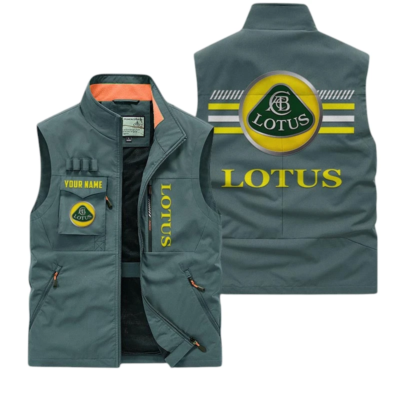 Lotus Multi Pocket Vest Sleeveless Men Outdoor Vest Lightweight Custom Name For Fans TN190425Y39MPVCT1LOT Lotus Multi Pocket Vest Sleeveless Men Outdoor Vest Lightweight Custom Name For Fans TN190425Y39MPVCT1LOT