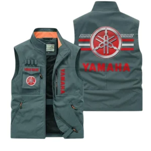 Yamaha Multi Pocket Vest Sleeveless Men Outdoor Vest Lightweight Custom Name For Fans TN190425Y39MPVCT2YMH