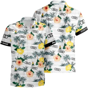 Audi Hawaiian Shirt x Beach Shorts Full Set Limited 2025 All Over Print, Custom Name For Men Women Kids HIHI160425Y7HWY8SHAUD