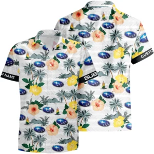 Subaru Hawaiian Shirt x Beach Shorts Full Set Limited 2025 All Over Print, Custom Name HIHI230425Y7HWSUB