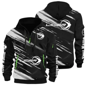Ligier Automotive Racing Half Zip Hoodie All Over Prints, Multi-Pockets Custom Name HIHI240625Y26QZ3HLIA